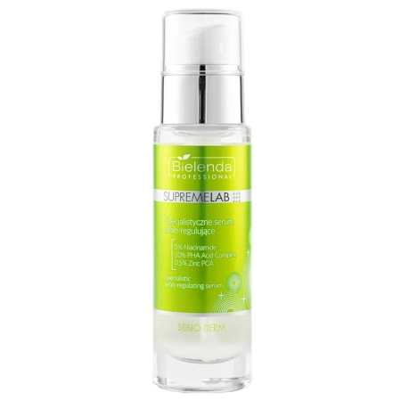 Bielenda Professional - Supremelab - Sebio Derm Specialistic Sebo-Regulating Serum - Specjalistyczne Serum Seboregulujące - 30ml