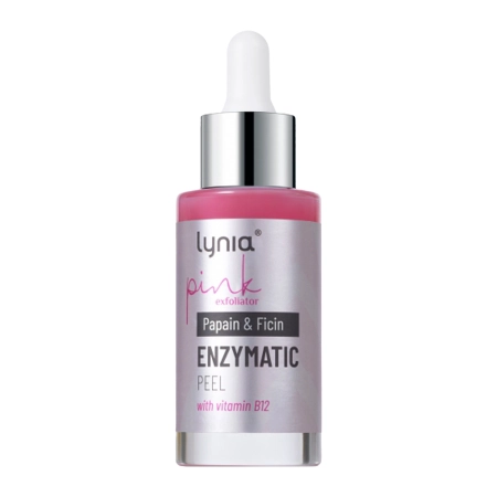 Lynia - Peeling Enzymatyczny do Twarzy z Papainą i Ficyną oraz Wtaminą B12 - 30ml