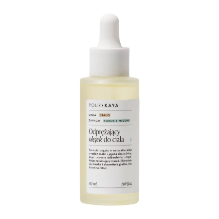 Your Kaya - Odprężający Olejek do Ciała o Zapachu Kokosa i Migdałów - 50ml 