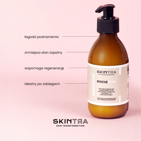 SkinTra - Rescue Bliss - Balsam Po Depilacji i Zabiegach Kosmetologicznych Do Twarzy i Ciała - 200ml - OUTLET