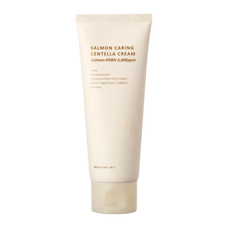 HEVEBLUE - Salmon Caring Centella Cream - Rewitalizujący Krem do Twarzy - 100ml 