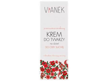 Vianek - Przeciwzmarszczkowy Krem do Twarzy na Dzień Cera Sucha - 50ml