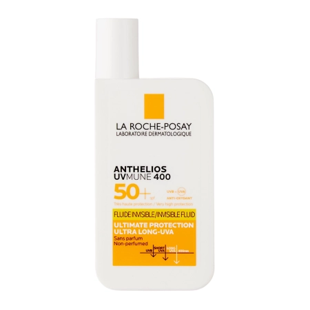 La Roche-Posay - Anthelios UV Mune 400 SPF50+ - Niewidoczny Fluid Ochronny - 50ml