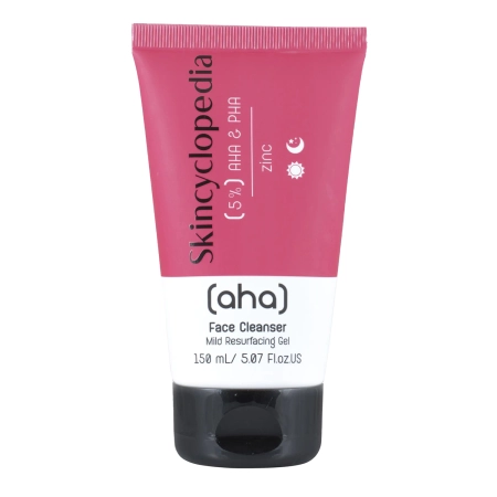 Skincyclopedia - Face Cleanser 5% AHA & PHA - Żel do Oczyszczania Twarzy z Kwasami - 150ml