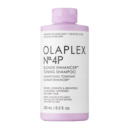 Olaplex - No. 4P Blonde Enhancer Toning Shampoo - Fioletowy Szampon do Włosów Blond - 250ml