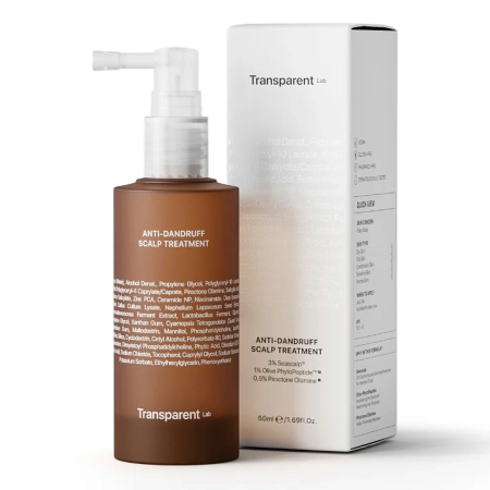 Transparent Lab - Anti-Dandruff Scalp Treatment - Przeciwłupieżowa Kurcja do Skóry Głowy - 50ml