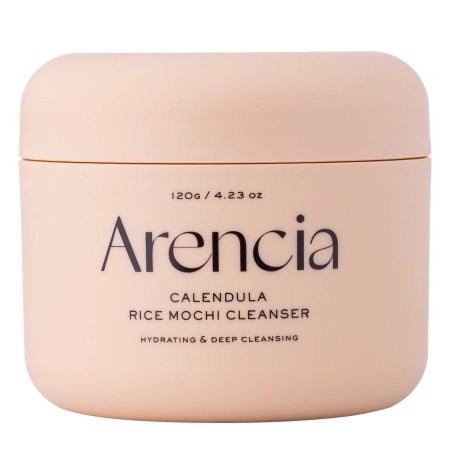 Arencia - Calendula Rice Mochi Cleanser - Oczyszczająca Pasta do Mycia Twarzy z Ryżem - 120g
