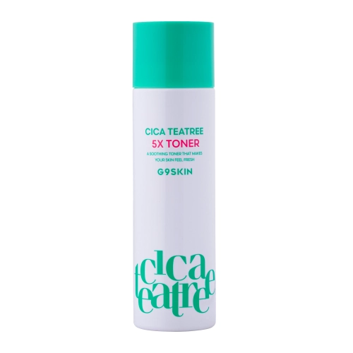 G9Skin - Cica Teatree 5X Toner - Tonik Kojący z Wąkrotką Azjatycką i Drzewem Herbacianym - 180ml