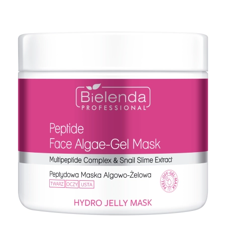 Bielenda Professional - Hydro Jelly Mask - Przeciwzmarszczkowa Maska Algowo-Żelowa -190g