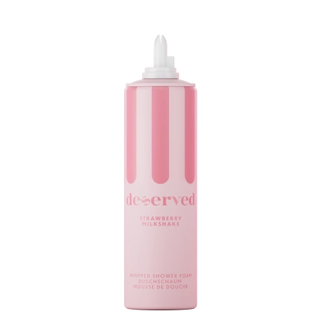 DESERVED - Whipped Shower Foam - Pianka pod Prysznic - Strawberry Milkshake - 250ml 