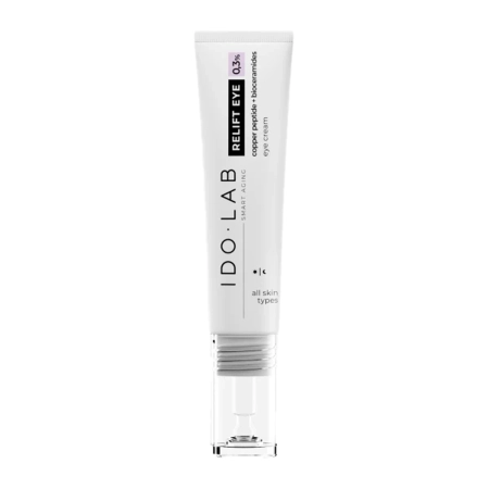 Ido Lab - Relift Eye - Przeciwstarzeniowy Krem pod Oczy z Peptydem Miedziowym 0.3% - 15ml