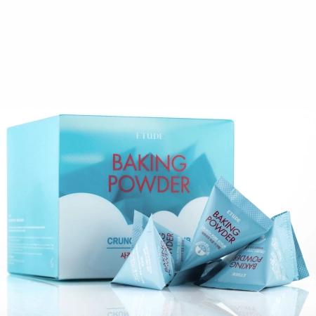 Etude House - Baking Powder Crunch Pore Scrub - Drobnoziarnisty Peeling Oczyszczający Pory (saszetki) - 7gx24szt
