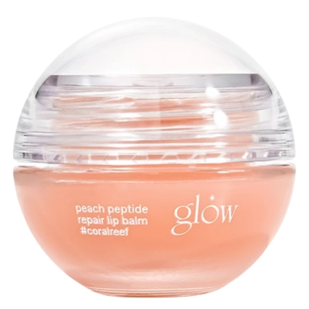 glow - Peach Peptide Repair Lip Balm - Peptydowy Balsam do Ust - #Coralreef - 8g