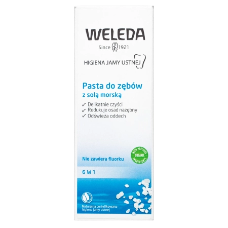 WELEDA - Pasta do Zębów z Solą Morską - 75ml