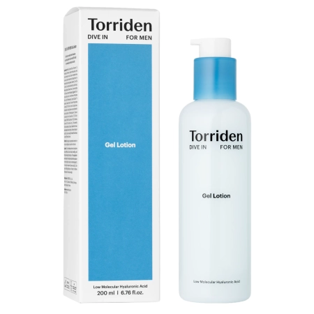 Torriden - Dive-In For Men Gel Lotion - Żelowa Emulsja Nawilżająca - 200ml