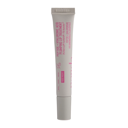 Nerds. - Peptide + Hyaluronic Acid Plumping Lip Treatment NUDE MAUVE - 2% Matrixyl Synthe'6 + 1% Hyacolor - Peptydowe Serum do Ust z Kwasem Hialuronowym w Kolorze Nude Mauve - 10ml