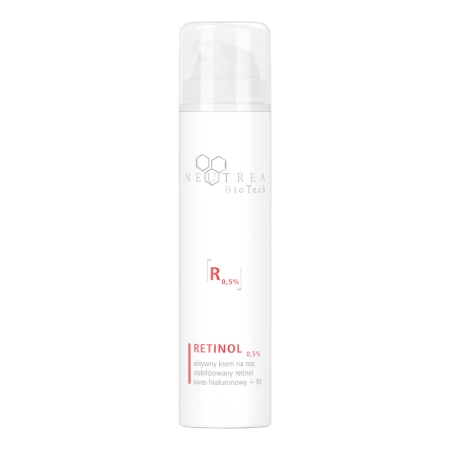 Neutrea - Retinol 0,5% - Aktywny Krem na Noc z Retinolem - 50ml