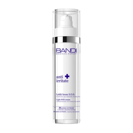 Bandi - Medical Expert - Anti Irritate - Light SOS Cream - Lekki krem SOS Wzmacniający Barierę Hydrolipidową - 50ml