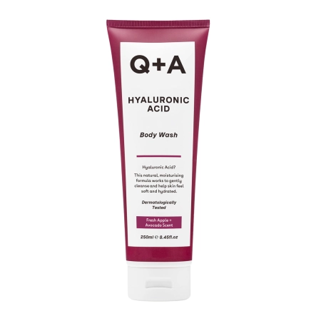 Q+A - Hyaluronic Acid Body Wash - Nawilżający Żel do Mycia Ciała z Kwasem Hialuronowym - 250ml 