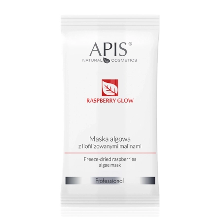 Apis - Raspberry Glow - Maska Algowa z Liofilizowanymi Malinami - 20g
