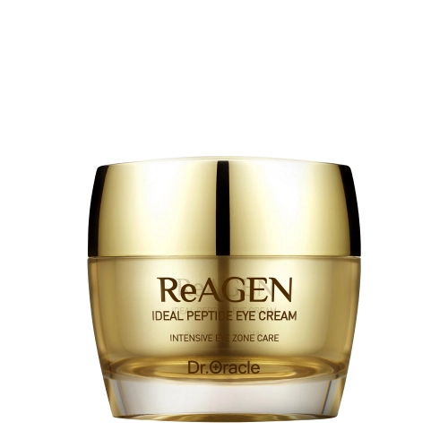 Dr Oracle - ReAGEN Ideal Peptide Eye Cream - Bogaty Krem Przeciwstarzeniowy pod Oczy z Komórkami Szarotki Alpejskiej i Peptydami - 20ml