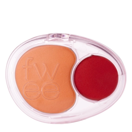 Fwee - Mellow Dual Blusher - Podwójny Róż do Policzków - RD02 Another Me - 7,2g