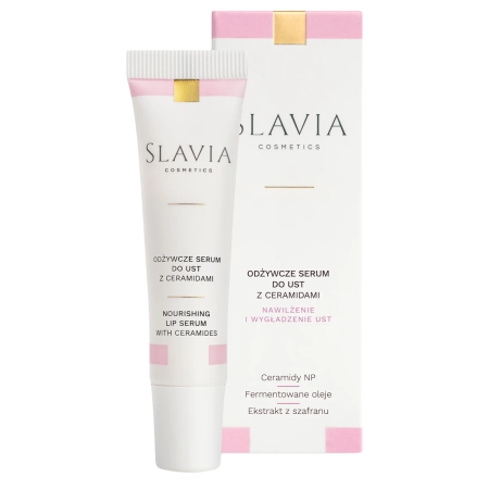 Slavia Cosmetics - Odżywcze Serum do Ust z Ceramidami - 12ml