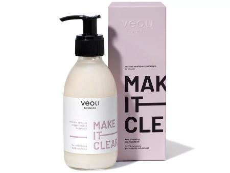 Veoli Botanica - Make It Clear - Mleczna Emulsja Oczyszczająca do Twarzy - 200ml