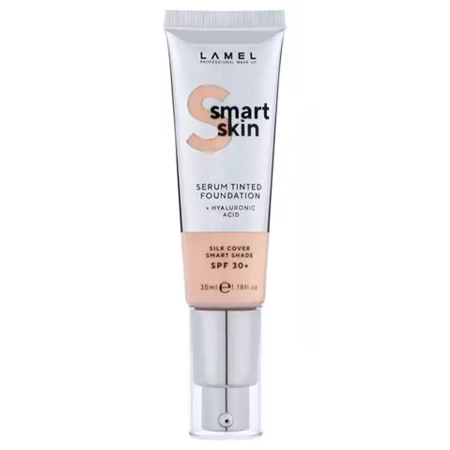 Lamel - Smart Skin Serum Tinted Foundation SPF30+ - Nawilżający Podkład do Twarzy - 401 - 35ml