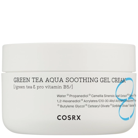 COSRX - Hydrium Green Tea Aqua Soothing Gel Cream - Łagodzący Krem z Wyciągiem z Zielonej Herbaty - 50ml OUTLET