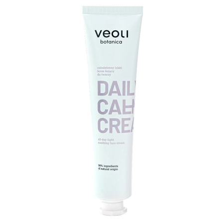 Veoli Botanica - Daily Calming Cream - Całodzienny Lekki Krem Kolący do Twarzy - 75ml