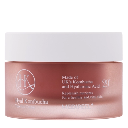Medi-Peel - Hyal Kombucha Tea-Tox Cream - Nawilżający Krem do Twarzy - 50ml