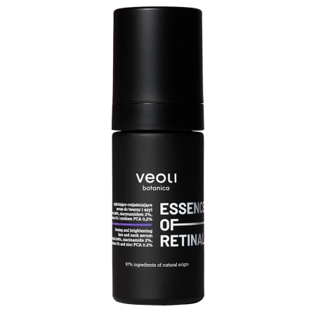 Veoli Botanica - Essence of Retinal - Ujędrniająco - Rozjaśniające Serum do Twarzy I Szyi z Retinalem 0,06% - 30ml
