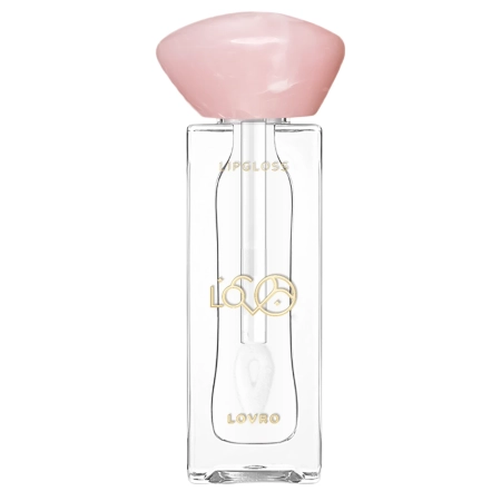 LOVRO - Bloomlight Lipgloss - Błyszczyk Optycznie Powiększający Usta z Efektem Chłodzenia - 01 Pure Shine - 5,5g