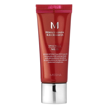 Missha - M Perfect Cover BB Cream SPF42/PA+++ - Kryjący Krem BB - No.13 Bright Beige - 20ml