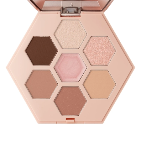 ELROEL - Barely Mood Shadow Palette - Paleta Cieni do Powiek - 02 Pale Rose - 8,1g