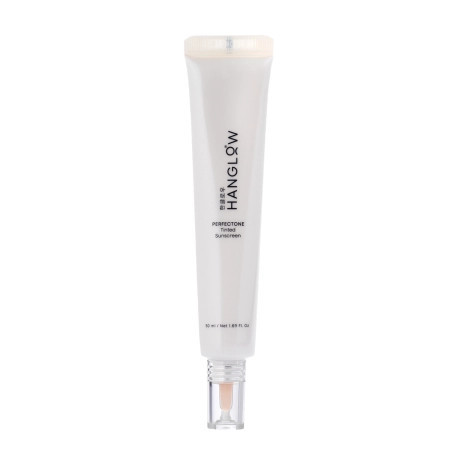 HanGlow - PerfecTone - Tinted Sunscreen SPF 50+ - Upiększający Krem z Filtrem - 01 - 50 ml