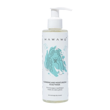 Mawawo - Cleaning and Moisturizing Scalp Mask - Oczyszczająco-Nawilżająca Maska do Skóry Głowy - 200ml