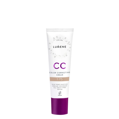 Lumene - CC Color Correcting Cream SPF 20 - Korygujący Podkład CC - 1,75 - 30ml