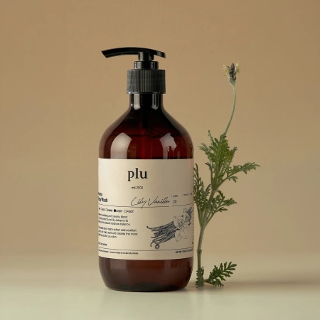 plu - Aroma Body Wash - Żel pod Prysznic - Lily Vanilla - 500g 