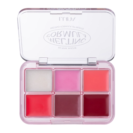 LUNA - Melting Formula Lip Palette - Paleta Błyszczyków do Ust - 02 Pink Mauve - 10,2g
