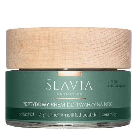 Slavia Cosmetics - Peptydowy Krem do Twarzy na Noc Lifting Regeneracja - 50ml