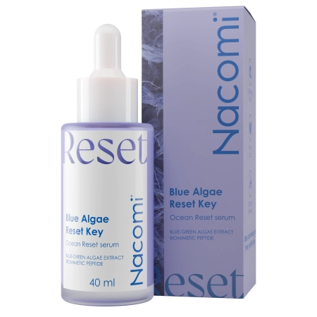 Nacomi - Blue Algae Reset Key - Renewal Serum - Regenerujące Serum do Twarzy - 40ml