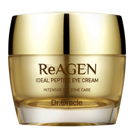 Dr Oracle - ReAGEN Ideal Peptide Eye Cream - Bogaty Krem Przeciwstarzeniowy pod Oczy z Komórkami Szarotki Alpejskiej i Peptydami - 20ml
