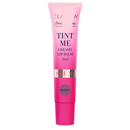 Claresa - Tint Me Creamy Lip Balm 3in1 SPF 30 - Koloryzujący Balsam Do Ust Z Filtrem SPF 30 - Granita - 12 ml