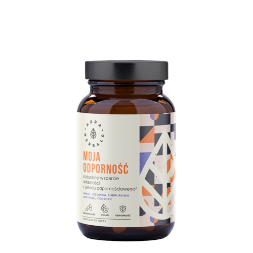 Aura Herbals - Moja Odporność Naturalny Kompleks - Kapsułki - 60szt - OUTLET