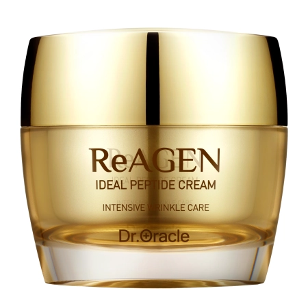 Dr Oracle - ReAGEN Ideal Peptide Cream - Bogaty Krem Przeciwstarzeniowy z Komórkami Macierzystymi Szarotki Alpejskiej oraz Peptydami - 50ml