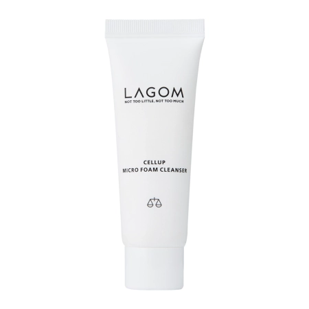 Lagom - Cellup Micro Foam Cleanser - Oczyszczająca Pianka do Mycia Twarzy - Mini - 30ml