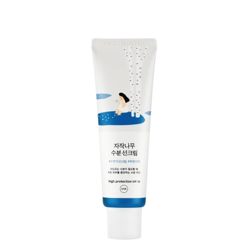 Round Lab - Birch Juice Moisturizing Sun Cream SPF50+ PA++++ - Krem Przeciwsłoneczny - 50ml