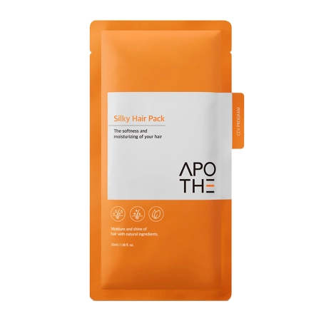 APOTHE - Silky Hair Pack - Intensywnie Nawilżająca Maska do Włosów Suchych i Zniszczonych - 35ml